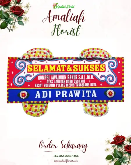Papan Bunga Ucapan Selamat Rawoh